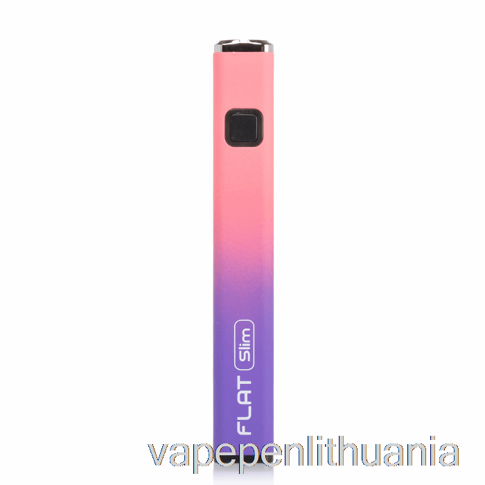 Yocan Flat Slim 350mah Baterija Purpurinės Rožinės Spalvos Vape Skystis
